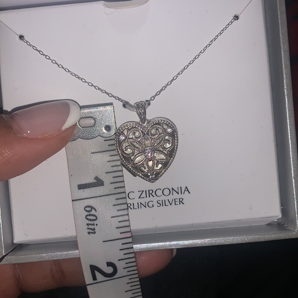 3 Bernini sterling silver heart lockets Brand new - Picture 8 of 8